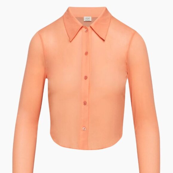 ARITZIA WILFRED POSE WAIST LONGSLEEVE TOP XS BRAND NEW! - Picture 1 of 7